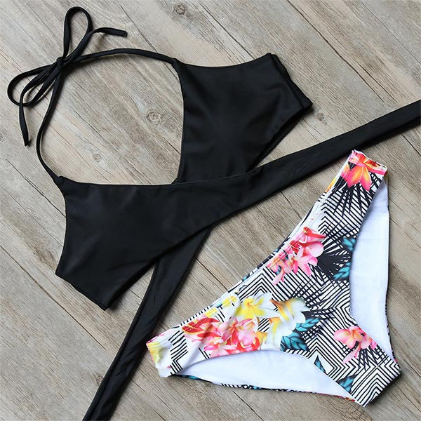 Lulu- Bandage Brazilian Bikini Set