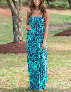 Vestidos Floral Print Buster Maxi Dress