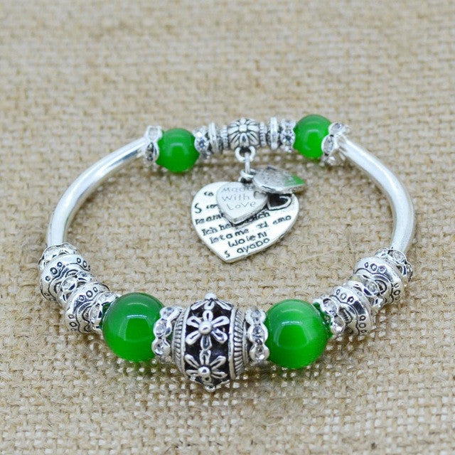 Love Heart Charm Bracelet