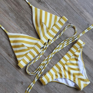 Lulu- Bandage Brazilian Bikini Set