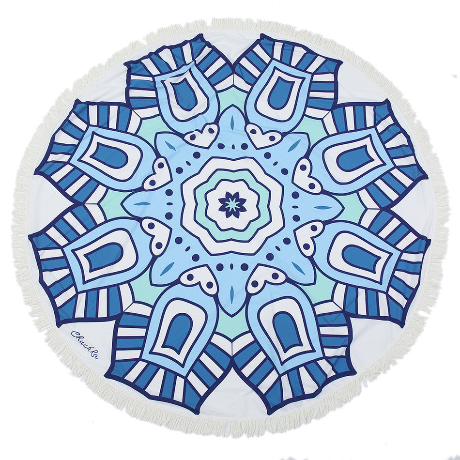 Wall Mandala Beach Towel