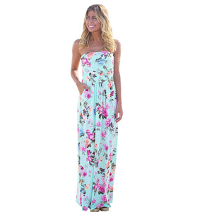 Floral Printed Long Dress